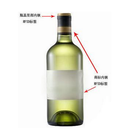嵌入rfid防偽標(biāo)簽高檔白酒